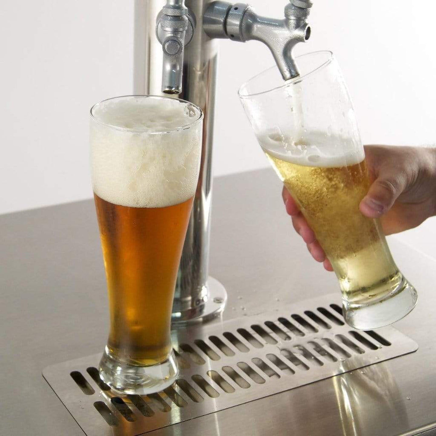 Fire Magic 24" 3594-DR/L Outdoor Rated Dual Tap Kegerator