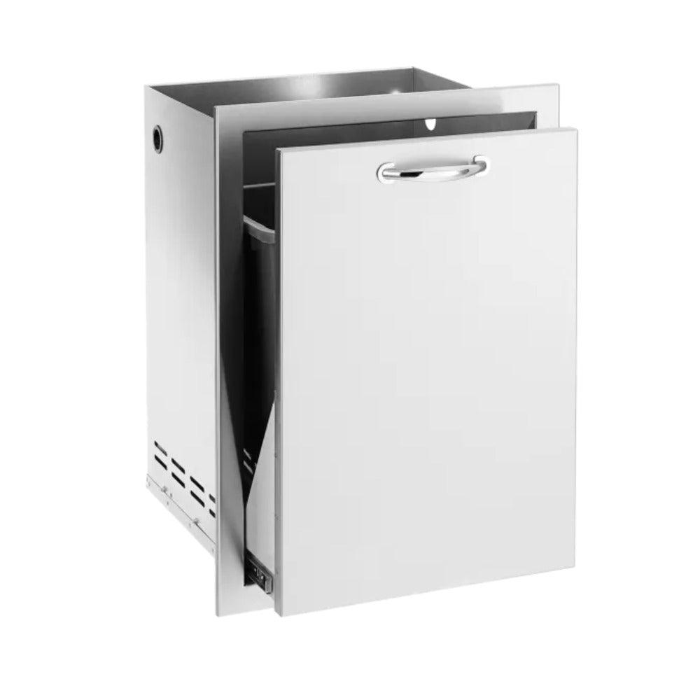 TrueFlame 20" Stainless Steel Trash Pullout Drawer