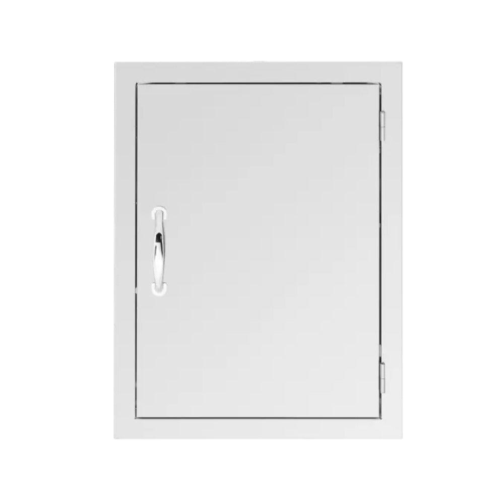 TrueFlame 20" x 27" Stainless Steel Vertical Access Door Masonry Frame Return