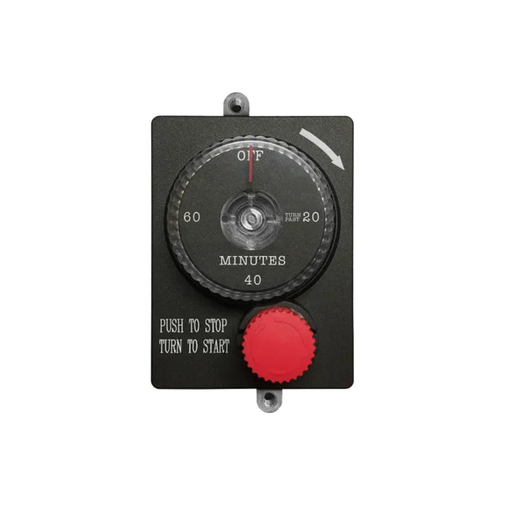 TrueFlame Mechanical Gas Timer With Emergency Shutoff