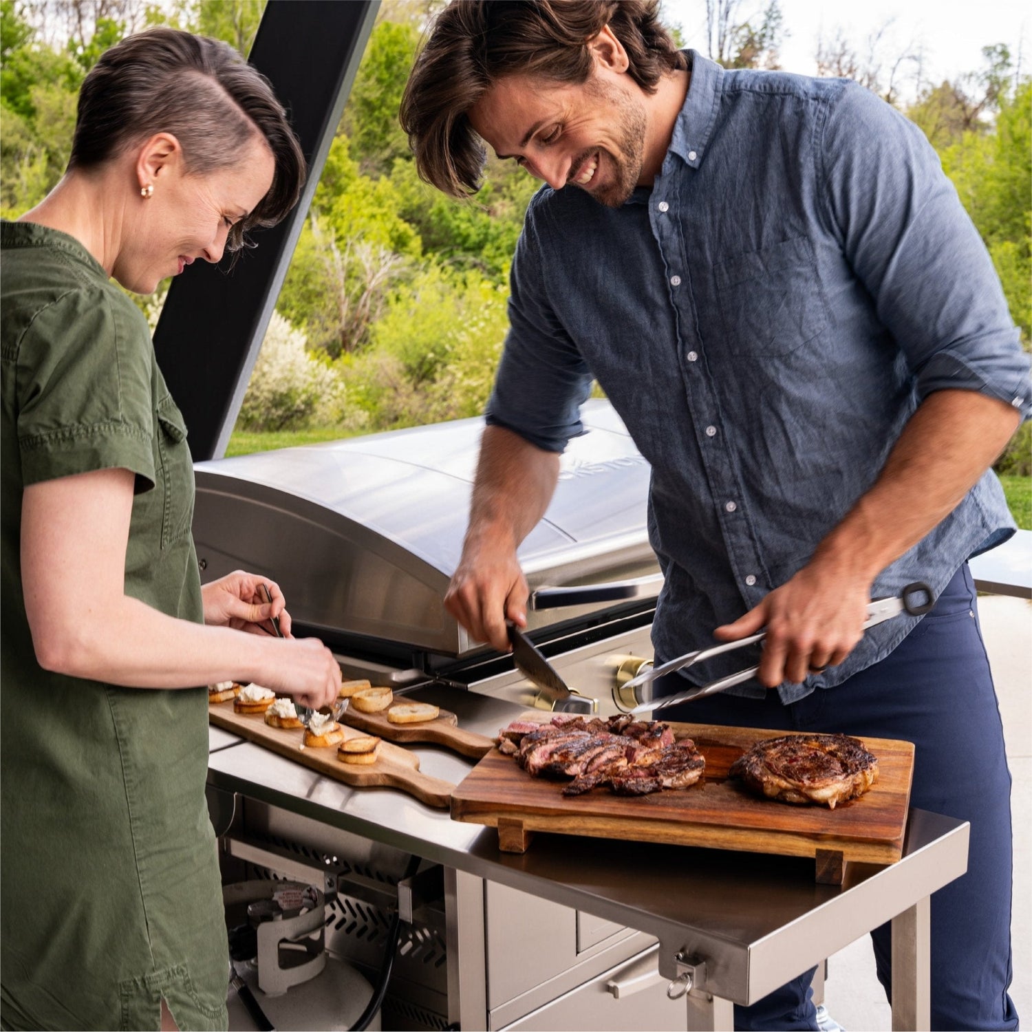 Freestanding BBQ Grills