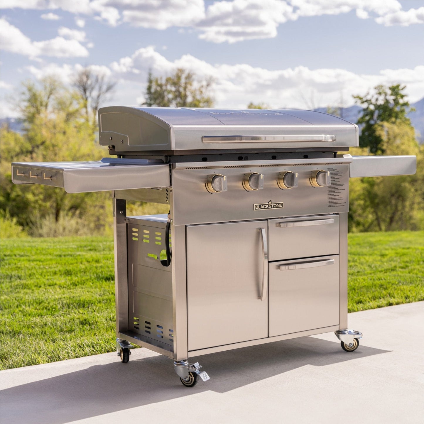 Blackstone Select 36" Griddle with Storage Cabinet | Complete Outdoor