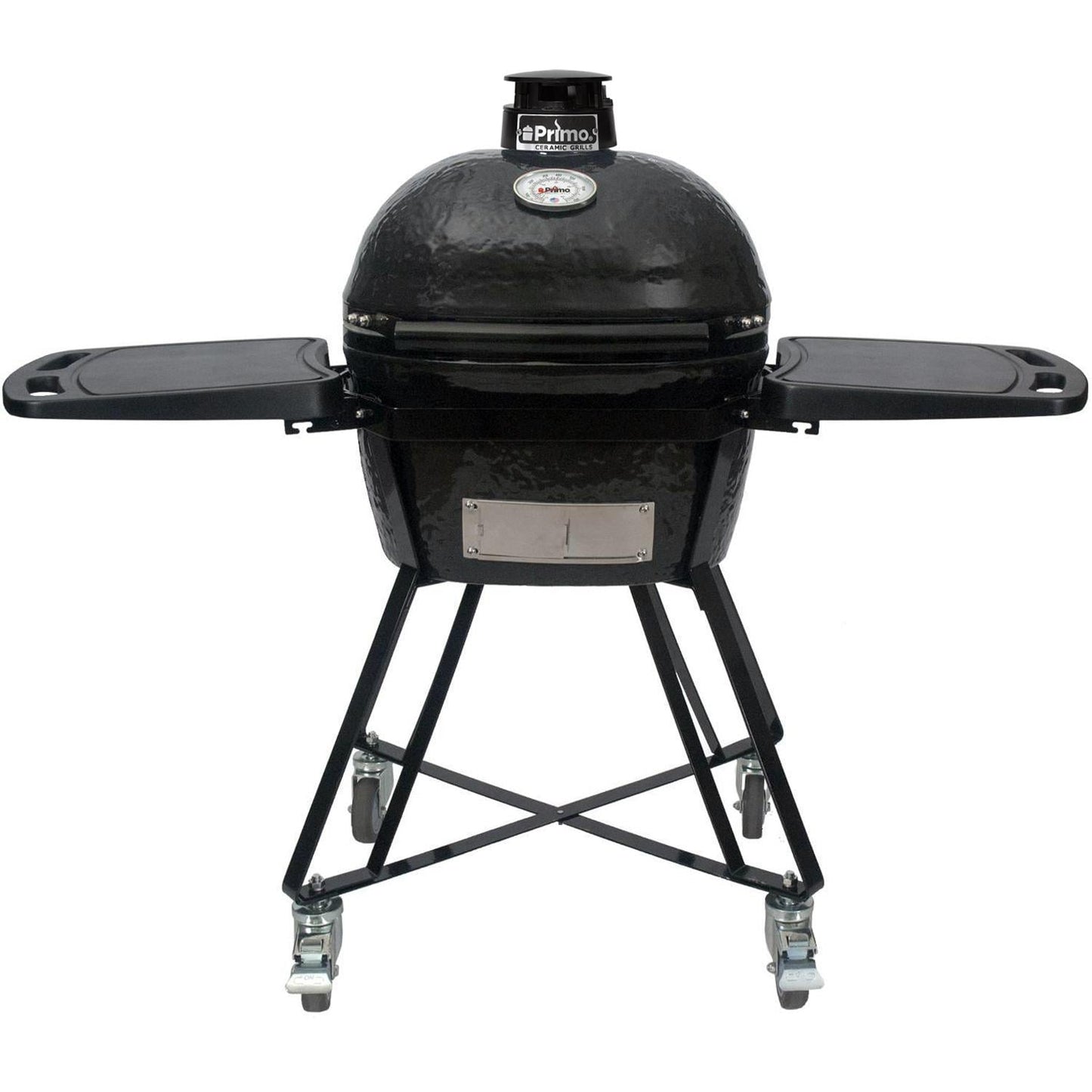 Primo Grills: Oval Junior All-In-One (Heavy-Duty Stand, Side Shelves, Ash Tool and Grate Lifter)