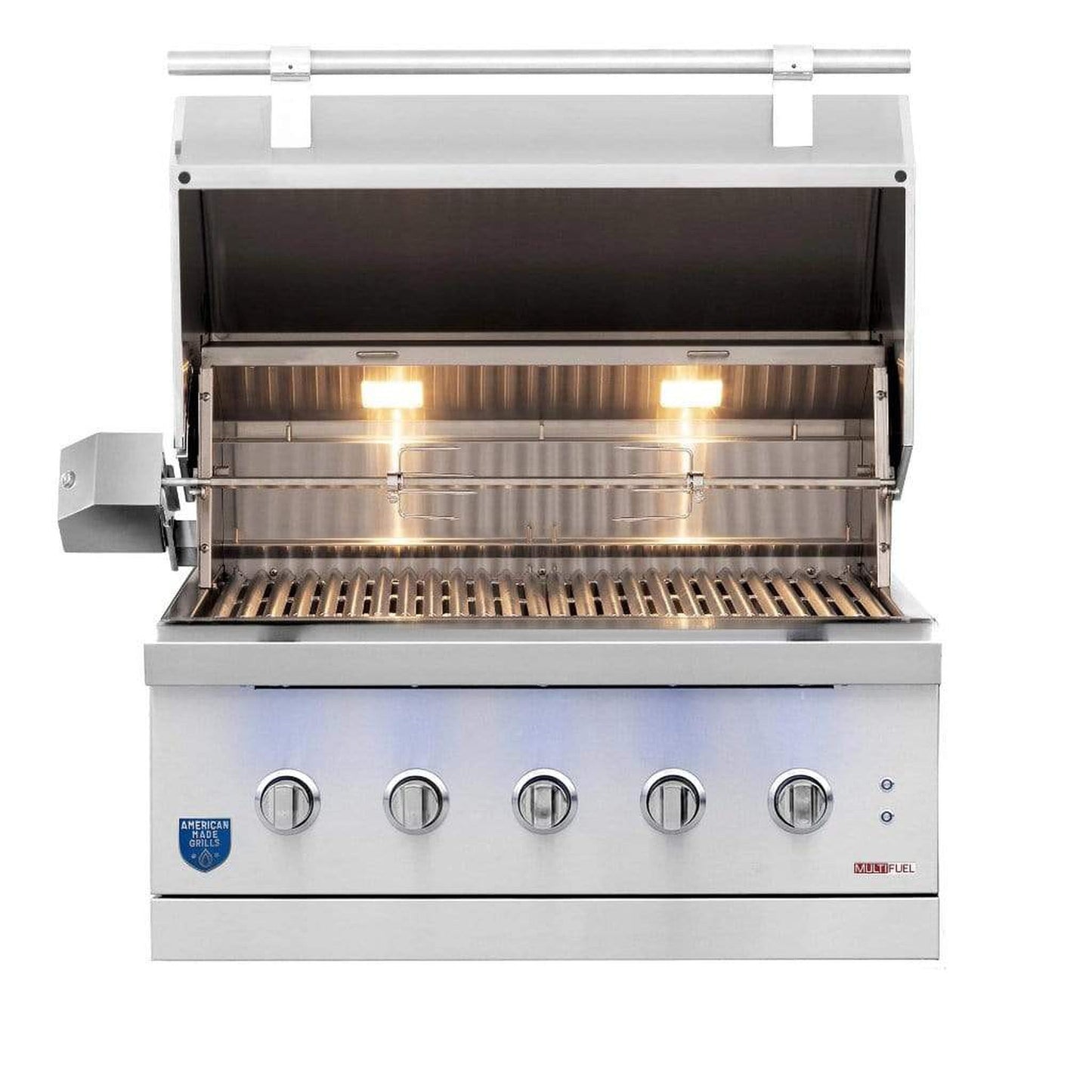 American Made Grills by Summerset Encore Series 36" 5-Burner Built-In Hybrid Grill