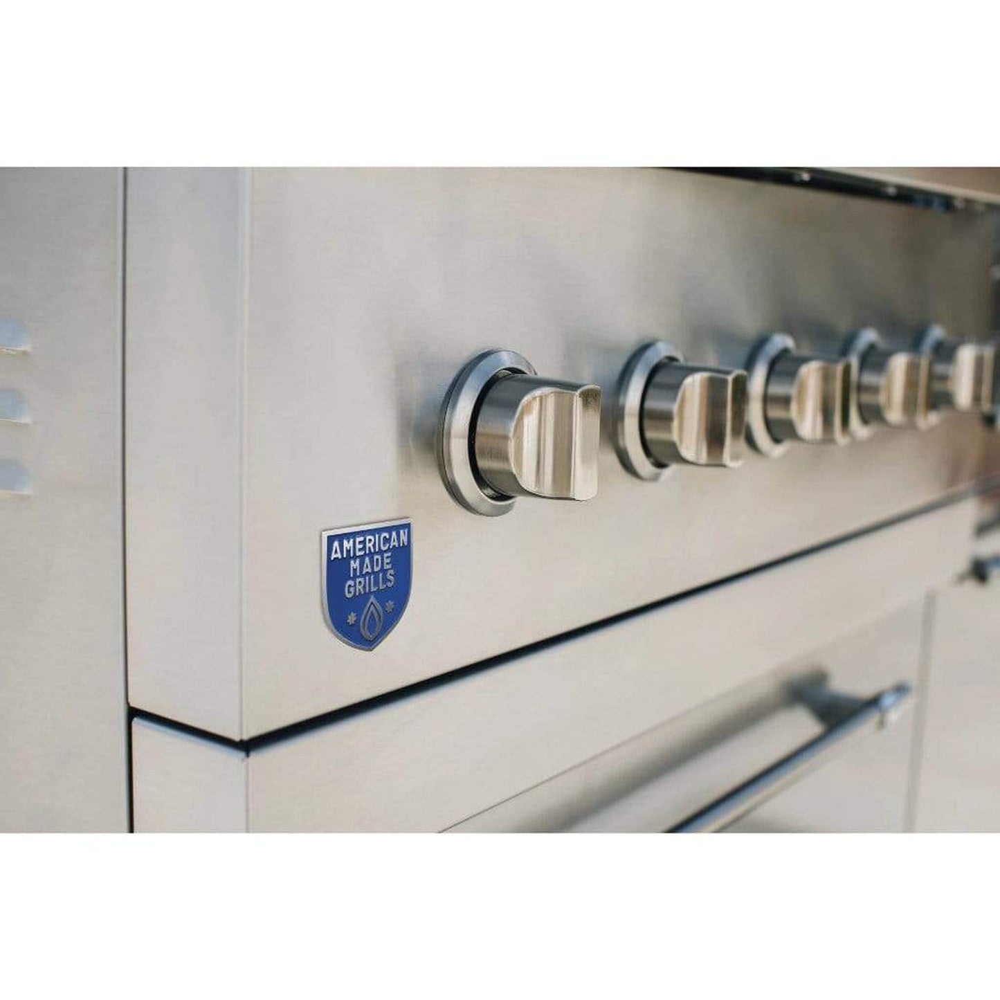 American Made Grills by Summerset Encore Series 36" 5-Burner Built-In Hybrid Grill