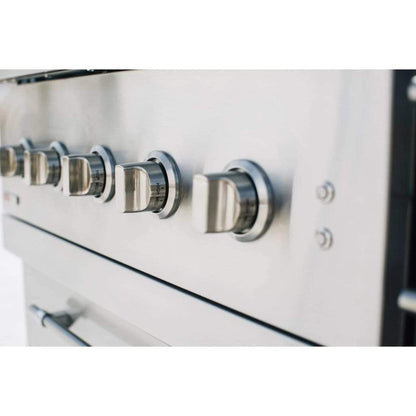 American Made Grills by Summerset Encore Series 36" 5-Burner Built-In Hybrid Grill