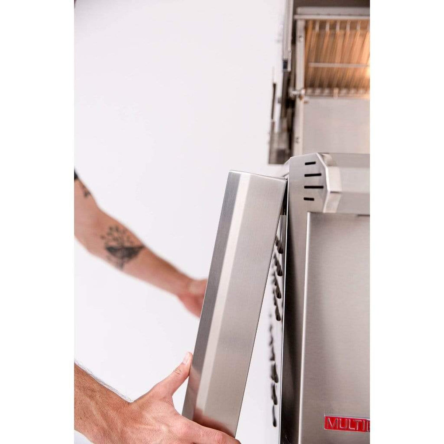 American Made Grills by Summerset Muscle Series 36" Freestanding Hybrid Grill