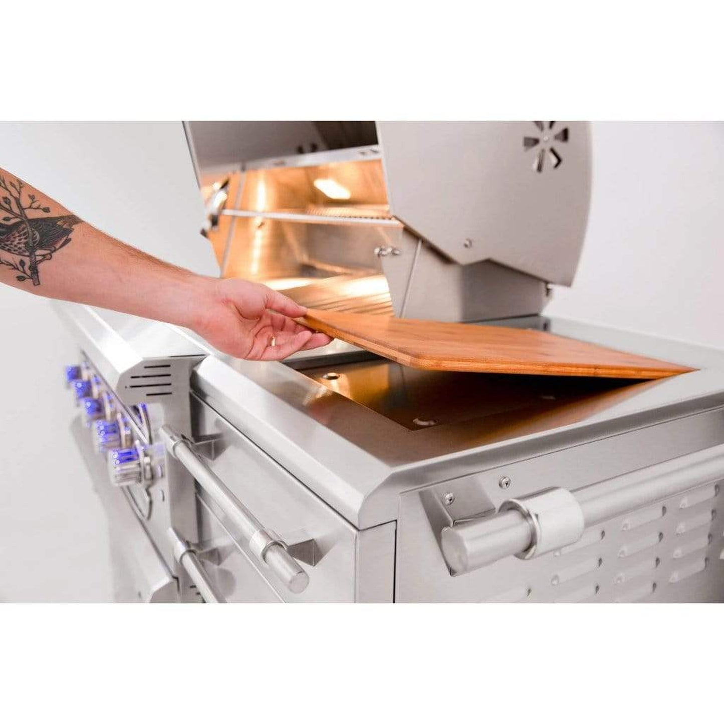 American Made Grills by Summerset Muscle Series 36" Freestanding Hybrid Grill