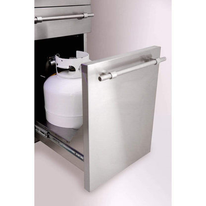 American Made Grills by Summerset Muscle Series 36" Freestanding Hybrid Grill