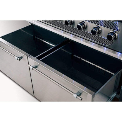 American Made Grills by Summerset Muscle Series 54" Freestanding Hybrid Grill