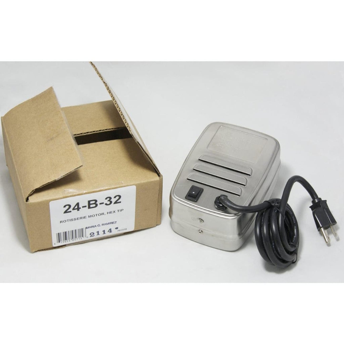 American Outdoor Grill Hex Tip Rotis Motor