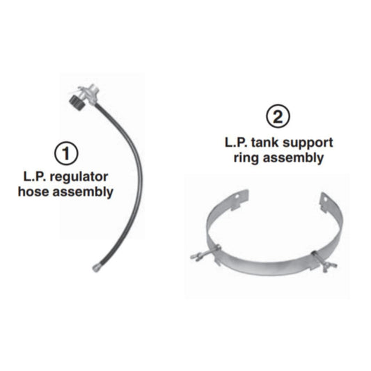 American Outdoor Grill Natural Gas to Propane Portable Conversion Kit