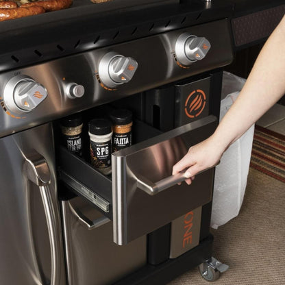 Blackstone 36" Culinary Pro Propane Gas Cabinet Griddle with Hood