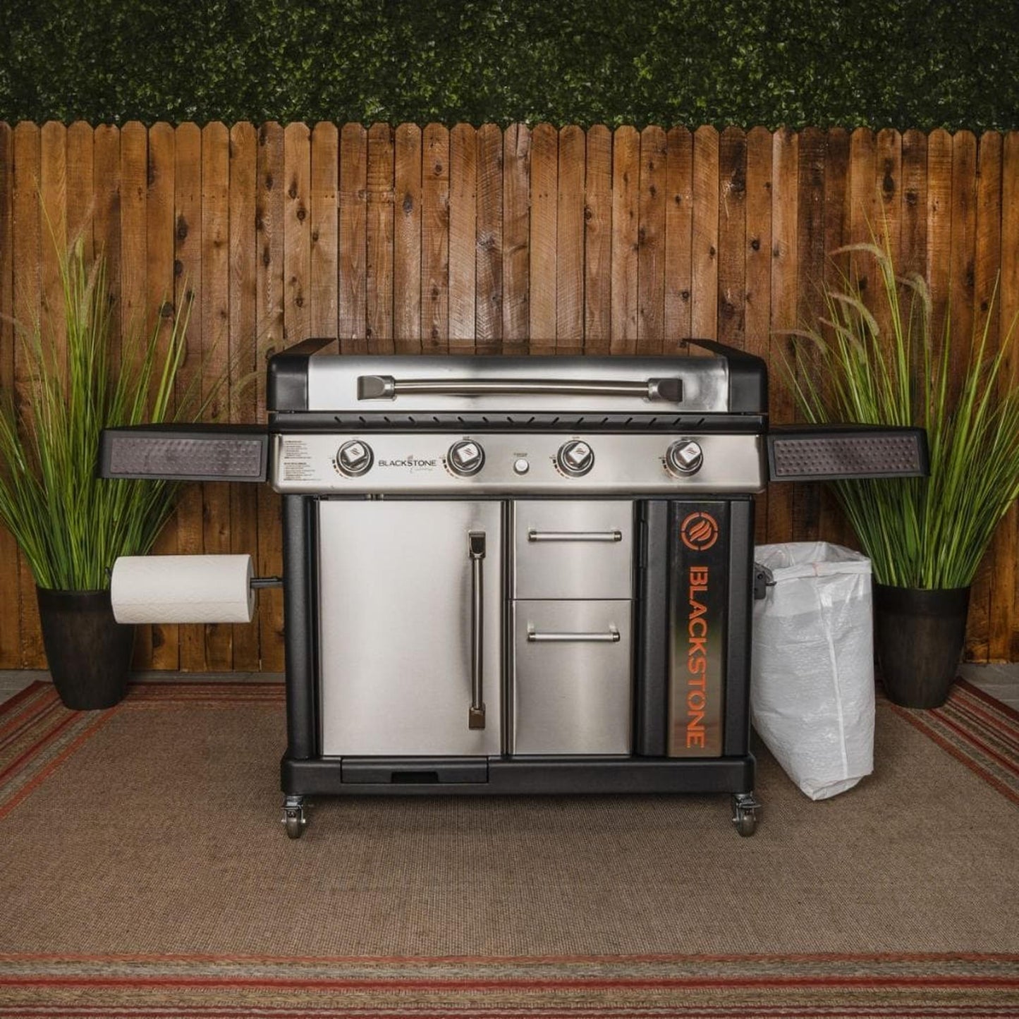 Blackstone 36" Culinary Pro Propane Gas Cabinet Griddle with Hood