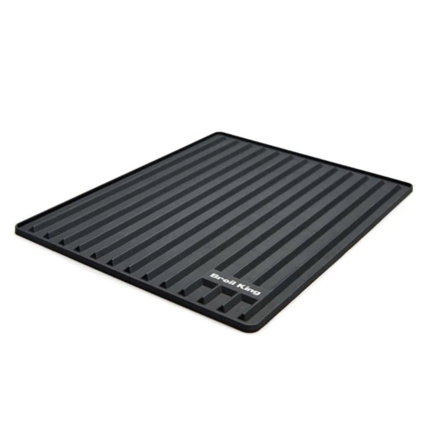 Broil King 13" Black Magnetic Design Silicone Side Shelf Mat