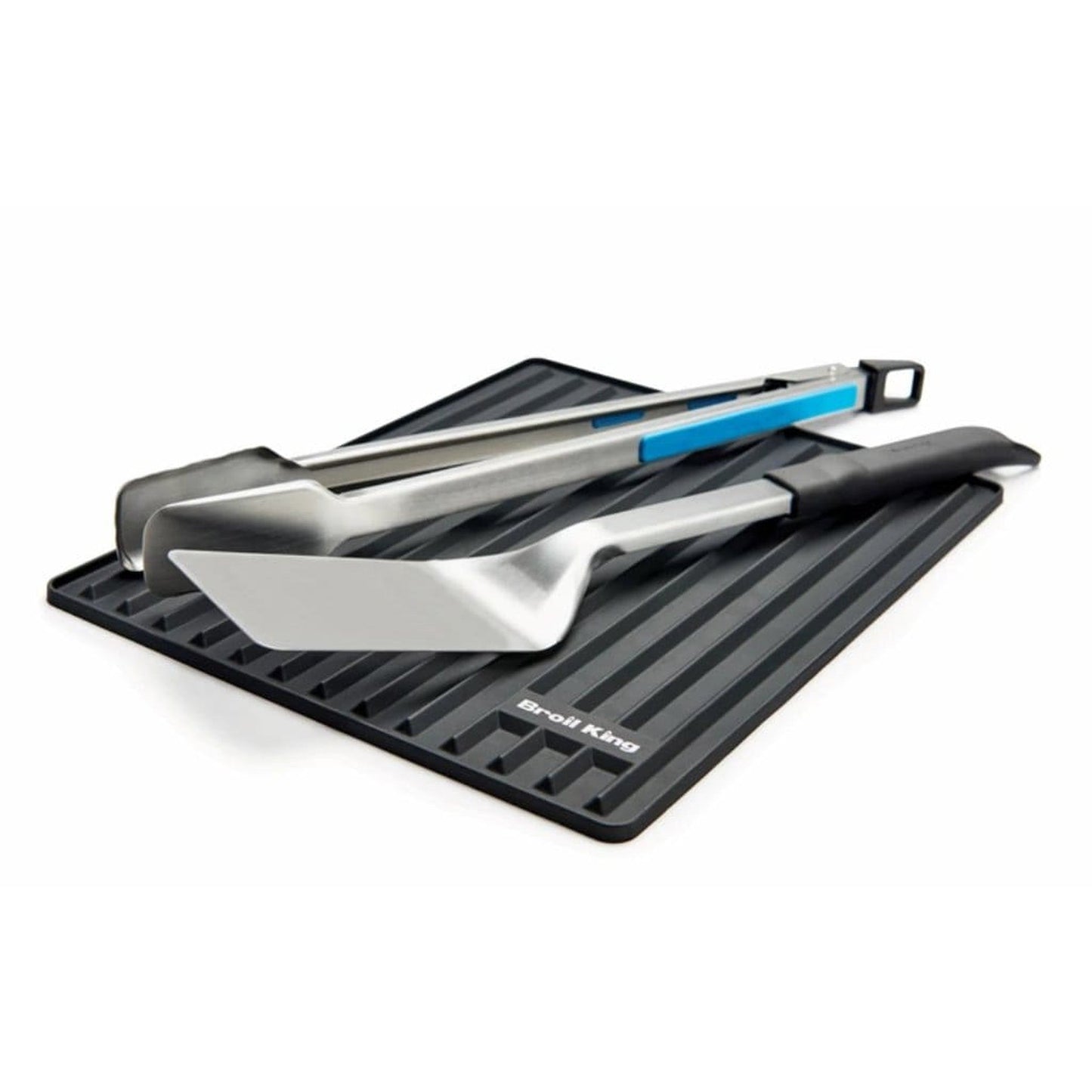 Broil King 13" Black Magnetic Design Silicone Side Shelf Mat