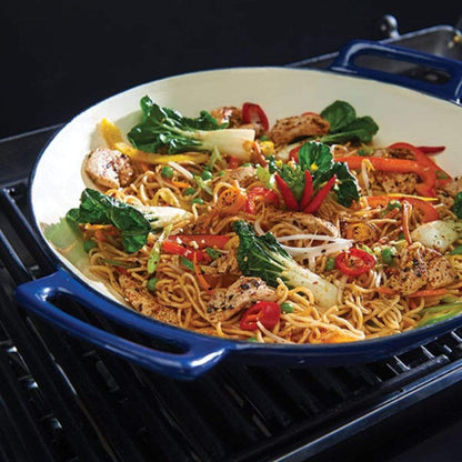 Broil King 14" Porcelain Cast Iron Grilling Wok