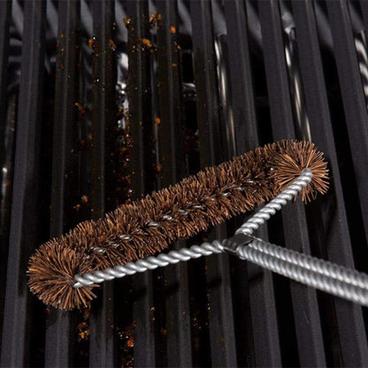 Broil King 18" Twisted Palmyra Tri-Head Wide Grill Brush
