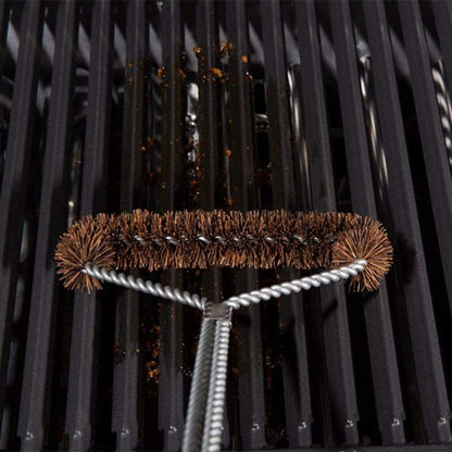 Broil King 18" Twisted Palmyra Tri-Head Wide Grill Brush
