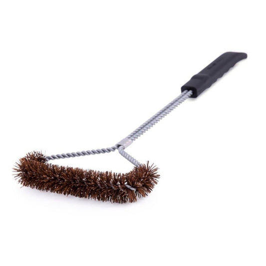 Broil King 18" Twisted Palmyra Tri-Head Wide Grill Brush