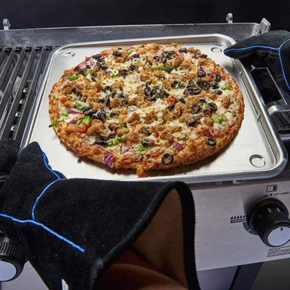 Broil King 2-Piece Leather Grilling Gloves