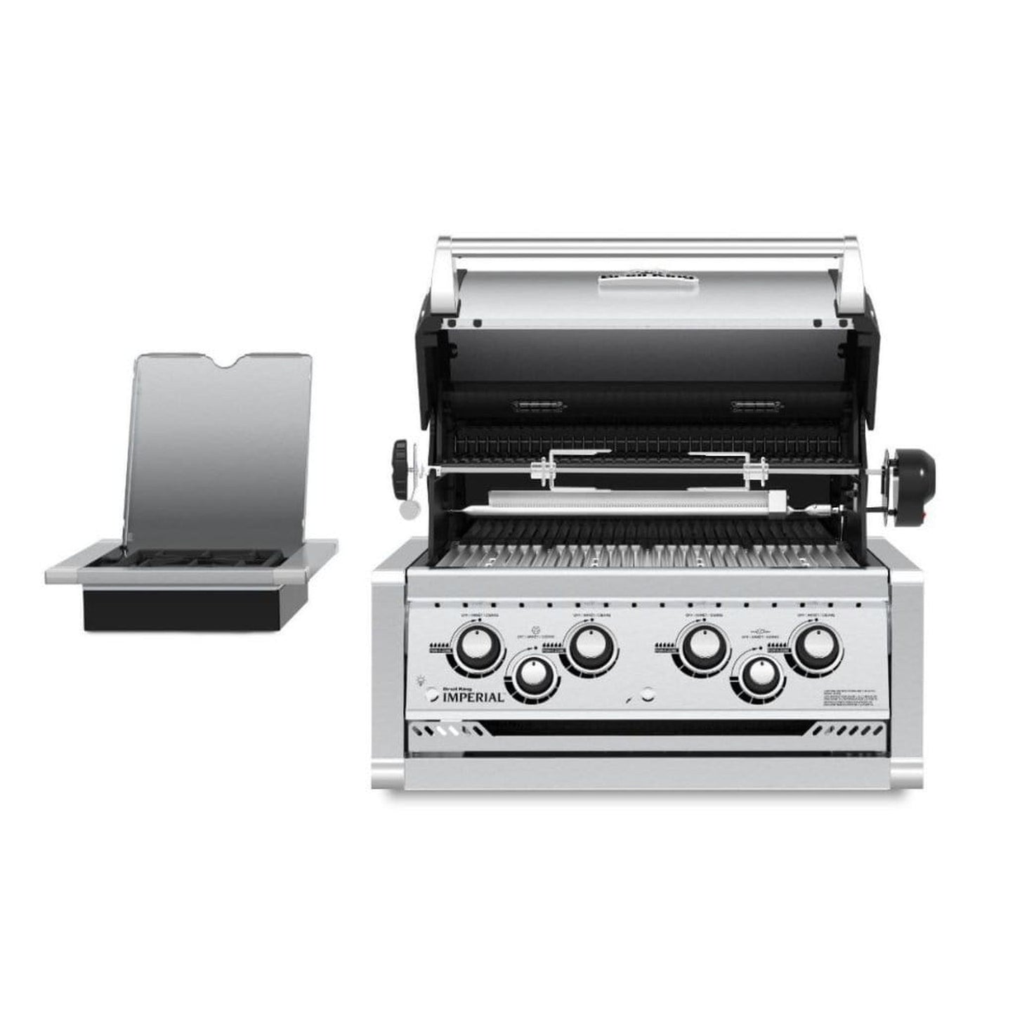 Broil King 31" 4-Burner Imperial S 490 Built-In Gas Grill w/ Side