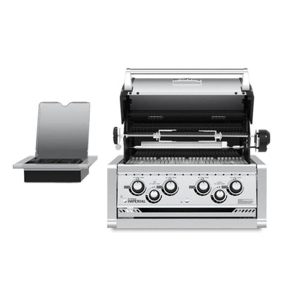 Broil King 31" 4-Burner Imperial S 490 Built-In Gas Grill w/ Side
