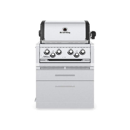 Broil King 31" Stainless Steel 4-Burner Cabinet