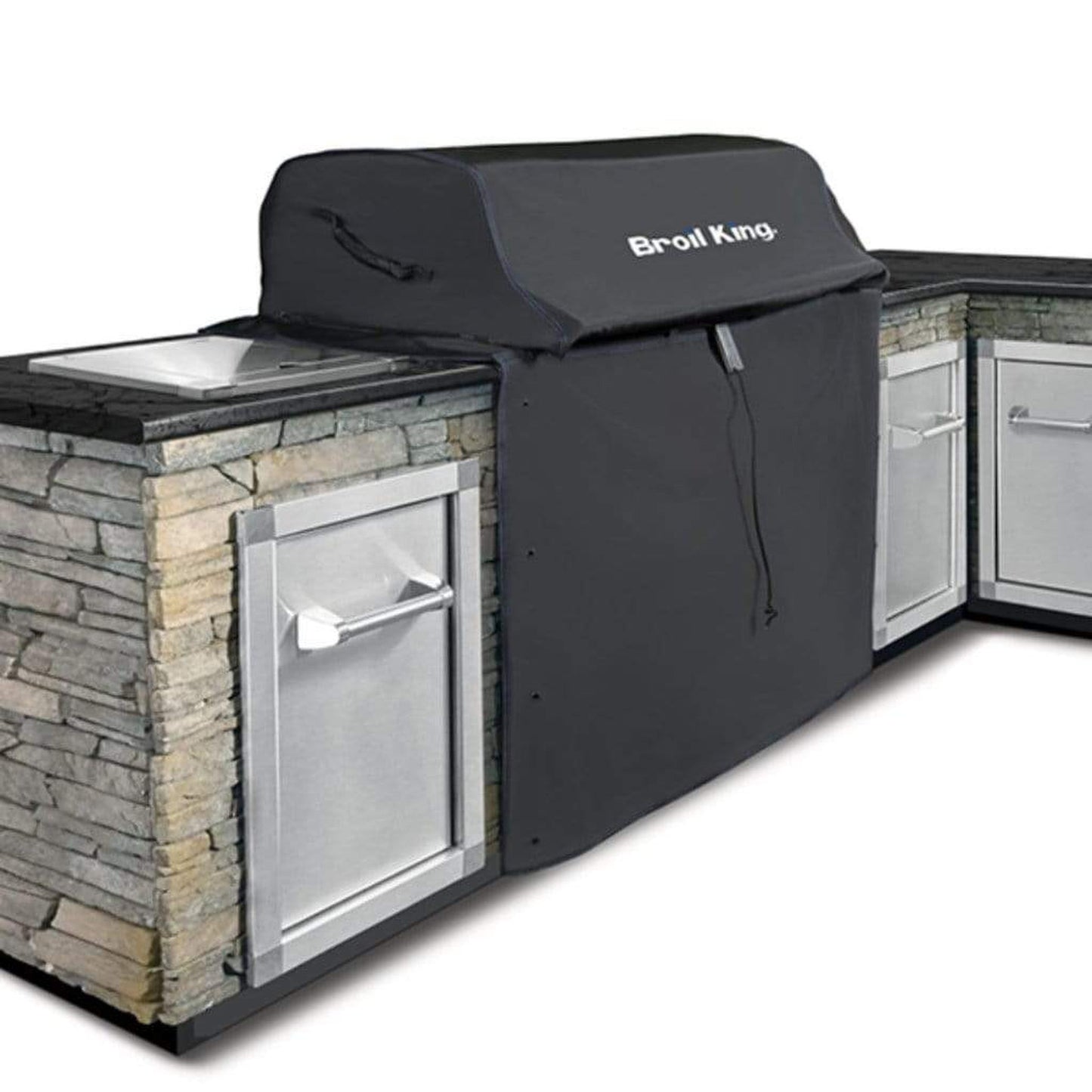 Broil King 34" Black Premium Grill Cover for Imperial/ Regal 500