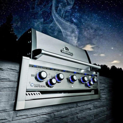 Broil King 37" 5-Burner Imperial S 590 Built-In Gas Grill w/ Side