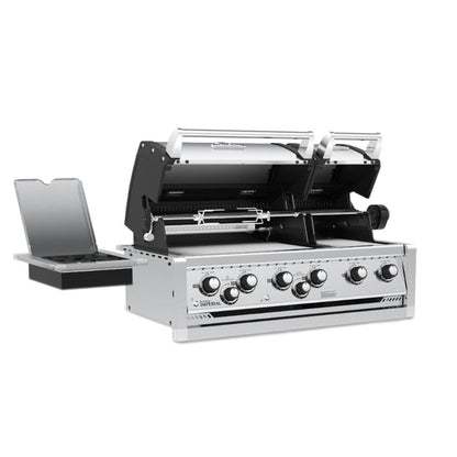 Broil King 44" 6-Burner Imperial S 690 Built-In Gas Grill w/ Side