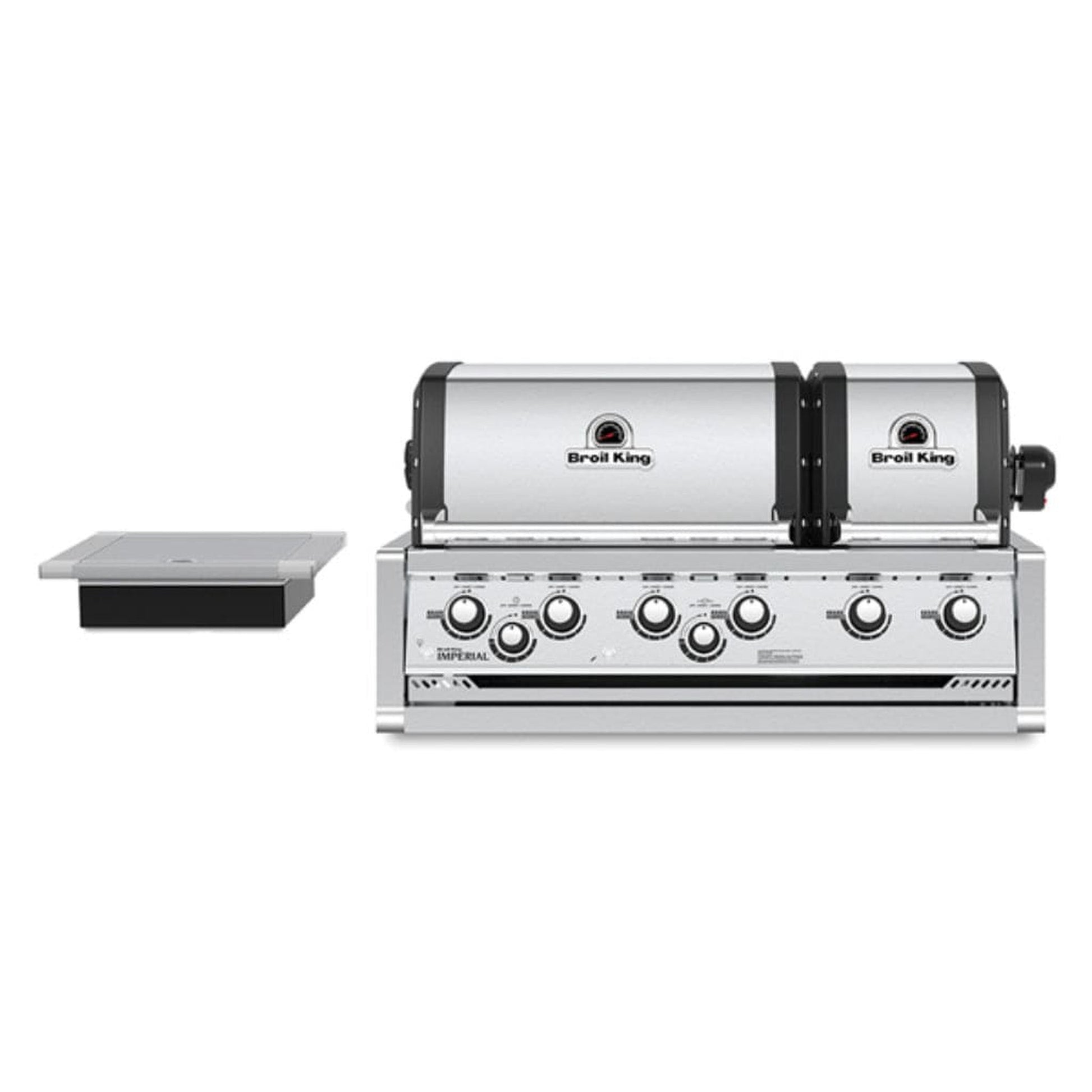 Broil King 44" 6-Burner Imperial S 690 Built-In Gas Grill w/ Side