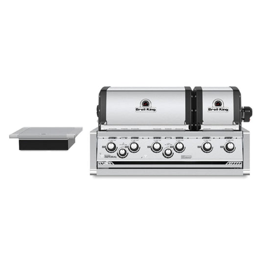 Broil King 44" 6-Burner Imperial S 690 Built-In Gas Grill w/ Side