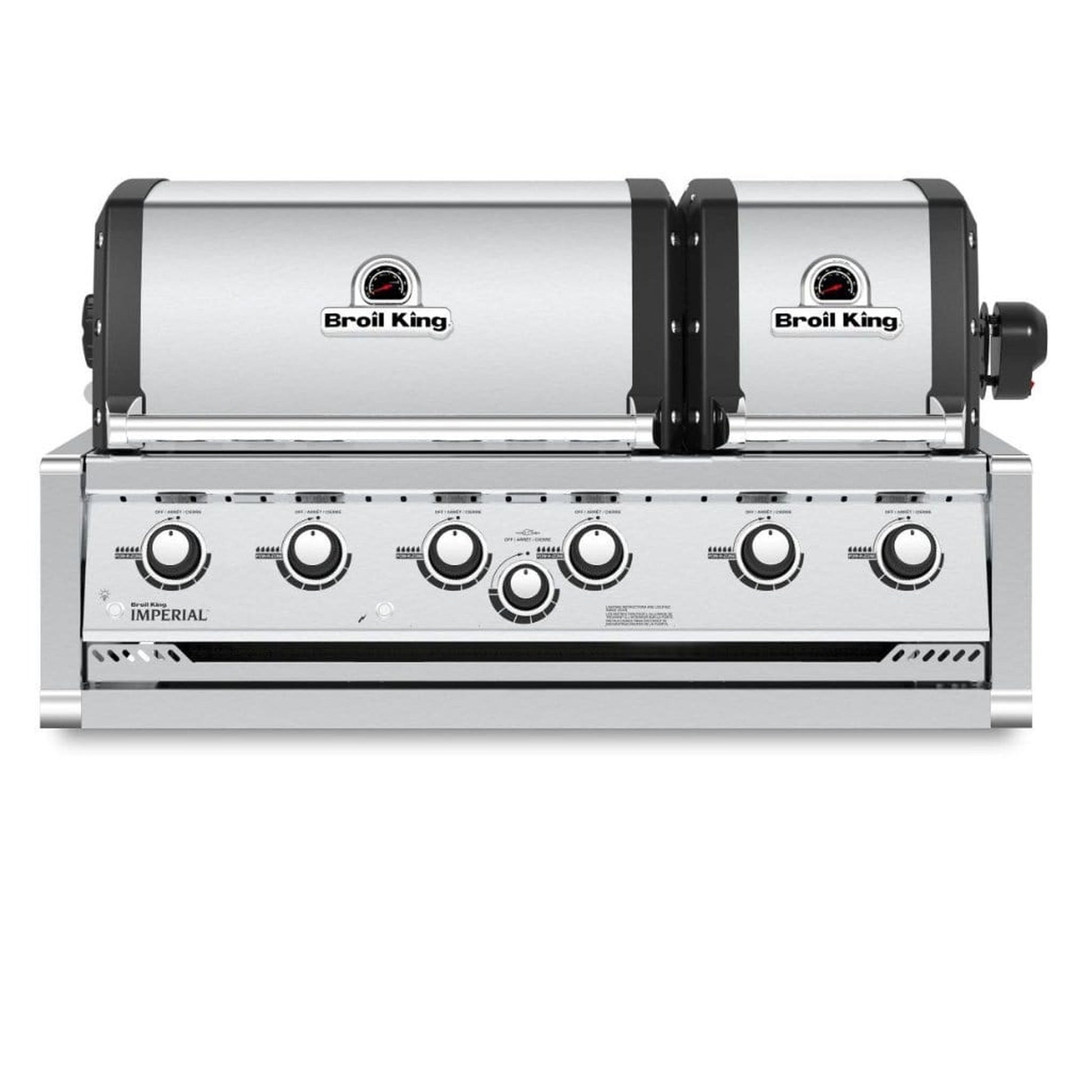 Broil King 44" 6-Burner Imperial S670 Built-In Gas Grill w/ Rear