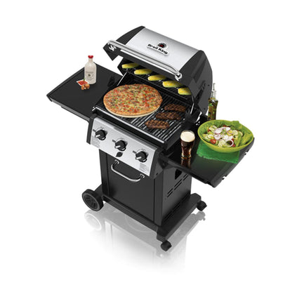 Broil King 51" 3-Burner Black Monarch 320 Gas Grill