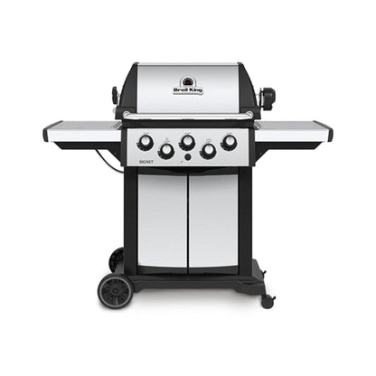 Broil King 56" 3-Burner Signet 390 Gas Grill w/ Side Burner & Rear