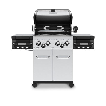 Broil King 56" 4-Burner Regal S 490 Pro Gas Grill w/ Side Burner &