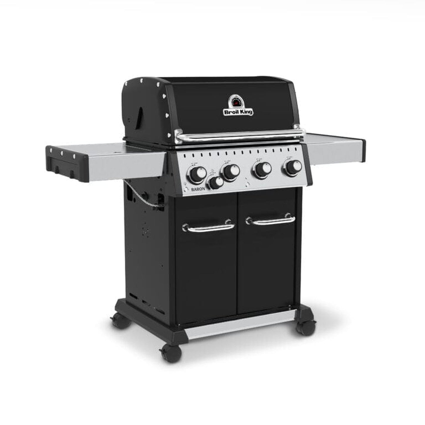 Broil King 57" 4-Burner Black Baron 440 Pro Gas Grill w/ Side Burner