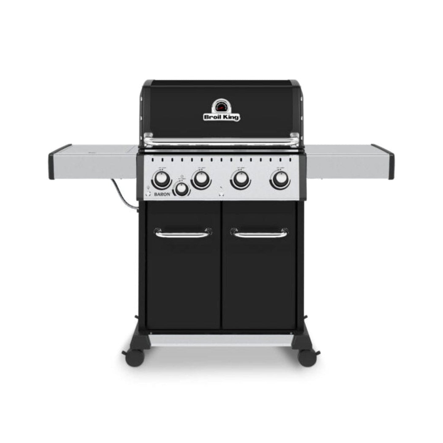 Broil King 57" 4-Burner Black Baron 440 Pro Gas Grill w/ Side Burner