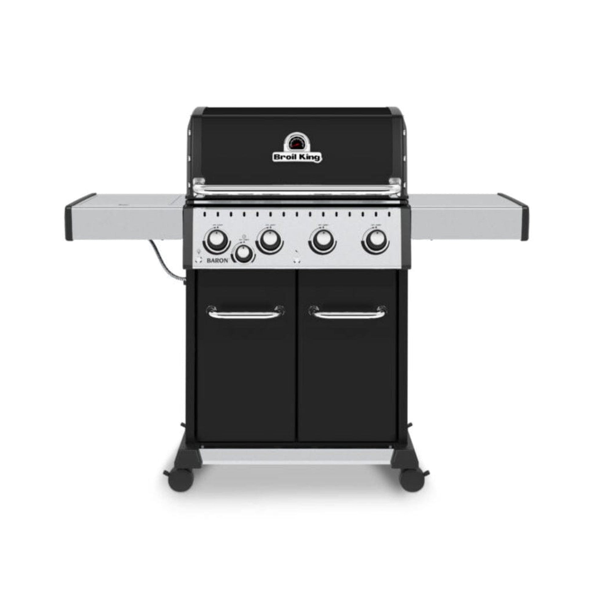 Broil King 57" 4-Burner Black Baron 440 Pro Gas Grill w/ Side Burner