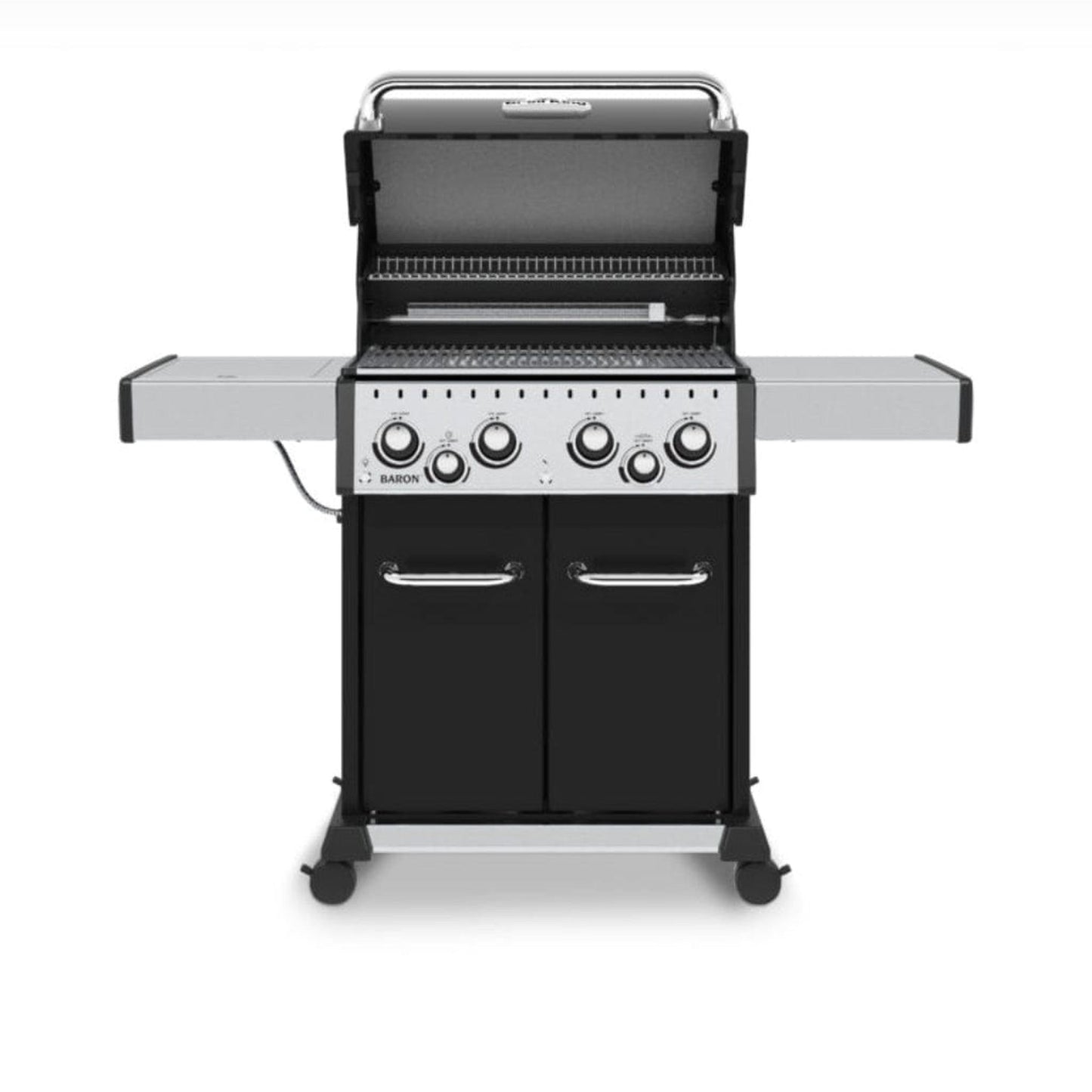 Broil King 57" 4-Burner Black Baron 490 Pro Gas Grill w/ Side Burner
