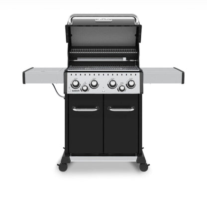 Broil King 57" 4-Burner Black Baron 490 Pro Gas Grill w/ Side Burner