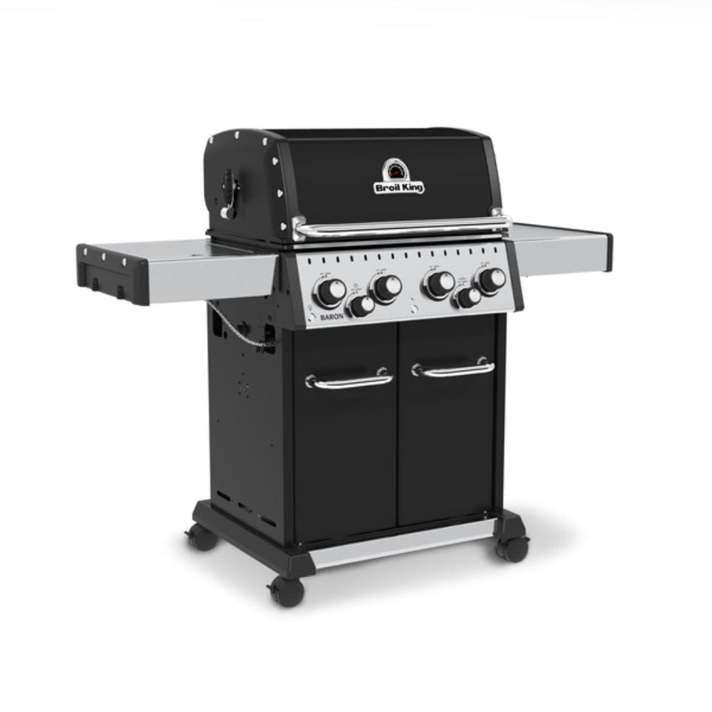 Broil King 57" 4-Burner Black Baron 490 Pro Gas Grill w/ Side Burner