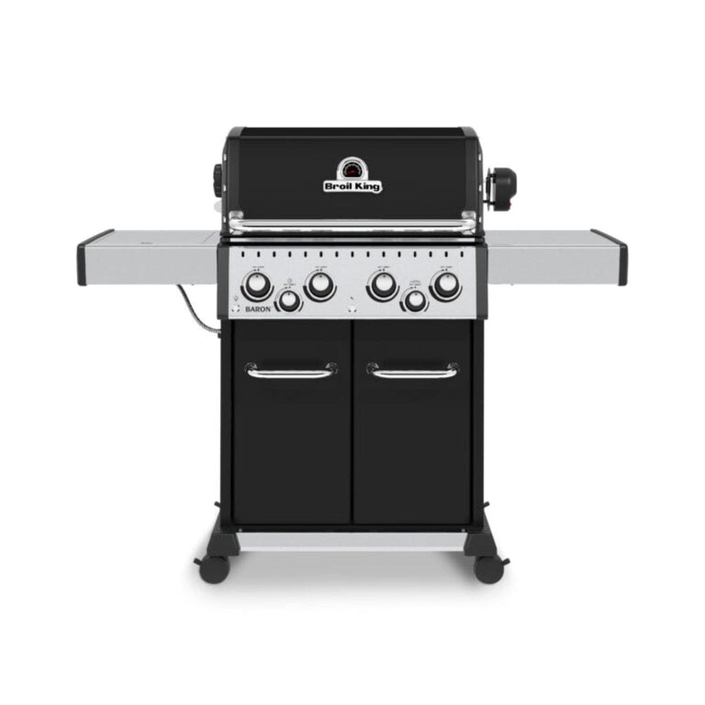Broil King 57" 4-Burner Black Baron 490 Pro Gas Grill w/ Side Burner