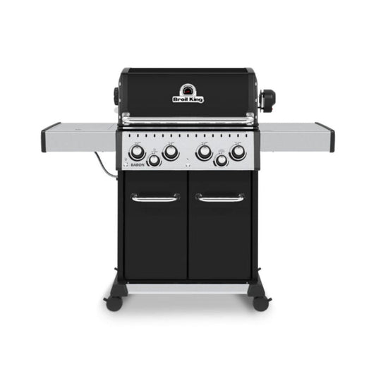 Broil King 57" 4-Burner Black Baron 490 Pro Gas Grill w/ Side Burner