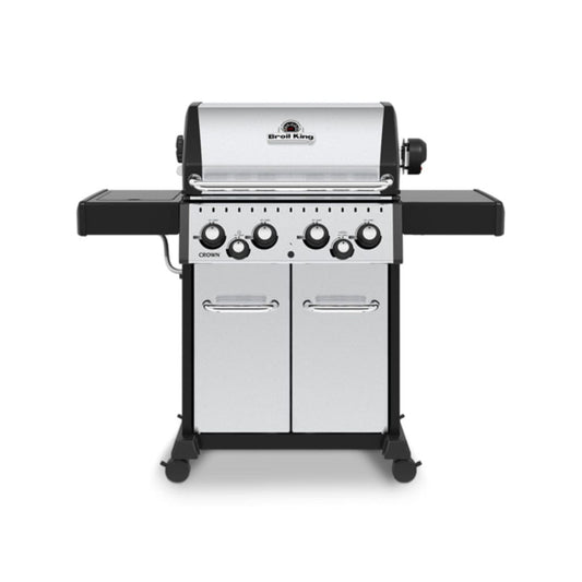 Broil King 57" 4-Burner Crown S 490 Gas Grill w/ Side Burner & Rear