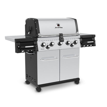 Broil King 62" 5-Burner Regal S 590 Pro Gas Grill w/ Side Burner &