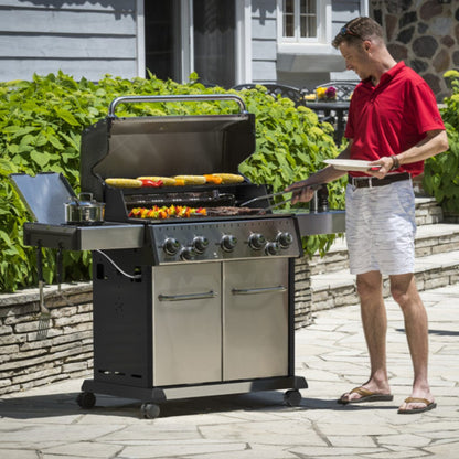 Broil King 63" 5-Burner Baron S 590 Pro IR Gas Grill w/ Infrared Side