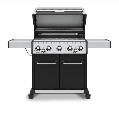 Broil King 63" 5-Burner Black Baron 590 Pro Gas Grill w/ Side Burner