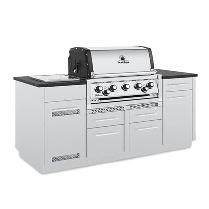 Broil King 79" 5-Burner Imperial S 590i Gas Grill Center w/ Side